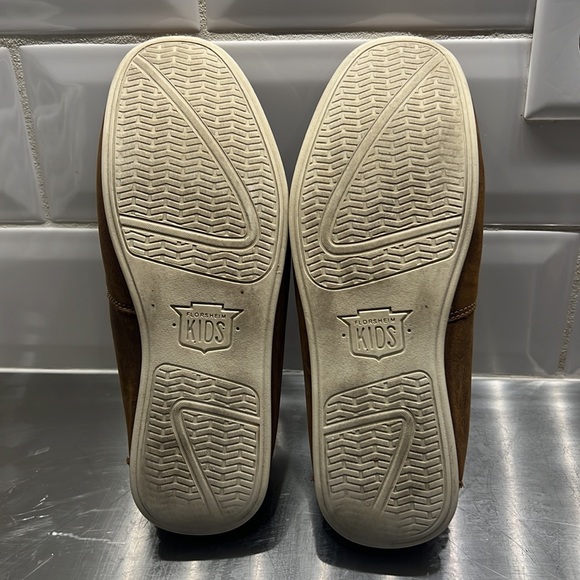 Boys Florsheim kids Jasper Venetian Jr. brown leather loafer 3.5 - Picture 8 of 8